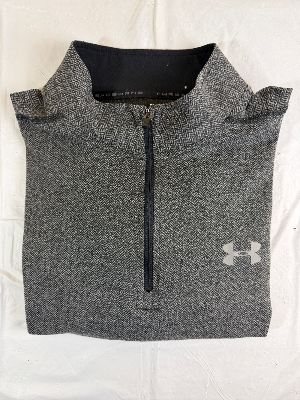 Under‎ Armour Grey Quarter-Zip Sweatshirt